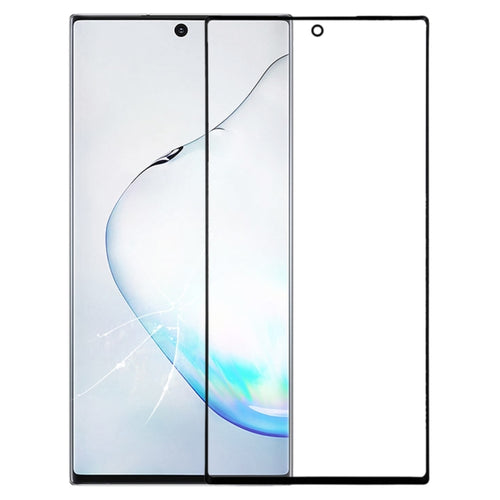 สำหรับ Galaxy Note 10 + เลนส์กระจกด้านนอกหน้าจอด้านหน้า, For Galaxy Note 10 +