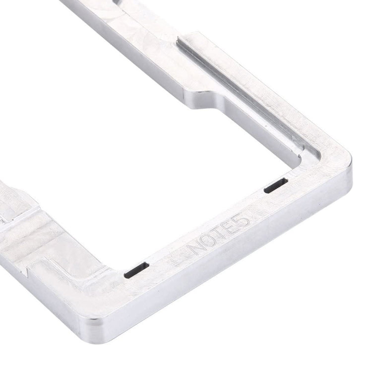 แม่พิมพ์แม่พิมพ์ตกแต่งหน้าจออลูมิเนียมอัลลอยด์ที่มีความแม่นยำสำหรับ Galaxy Note 5, For Note 5