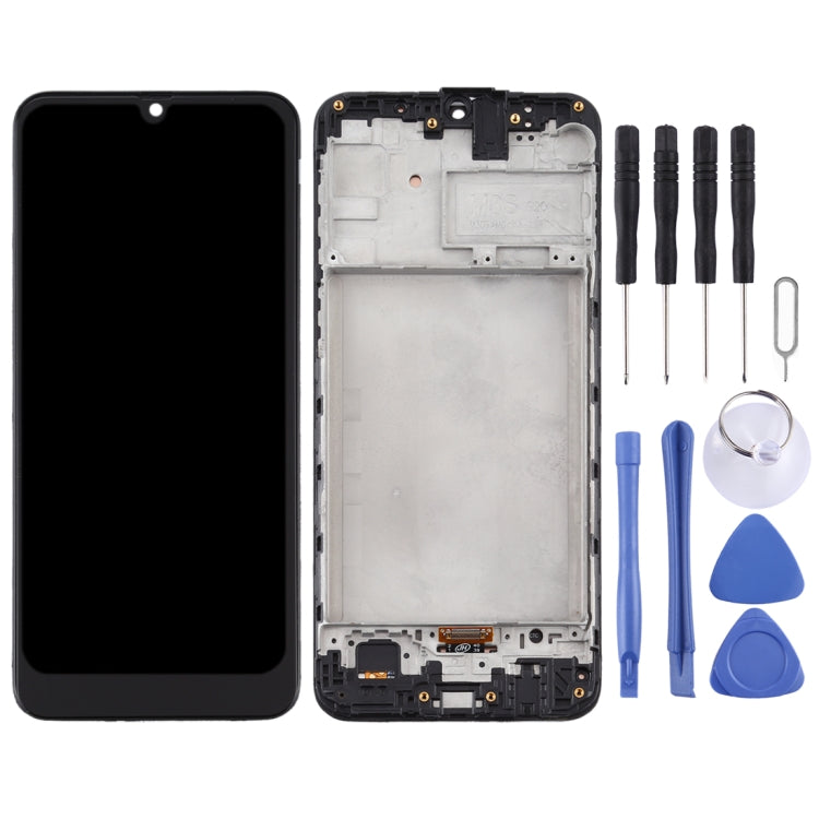 หน้าจอ LCD วัสดุ TFT และชุดประกอบ Digitizer พร้อมกรอบสำหรับ Samsung Galaxy M30s, For Samsung Galaxy M30s (TFT)