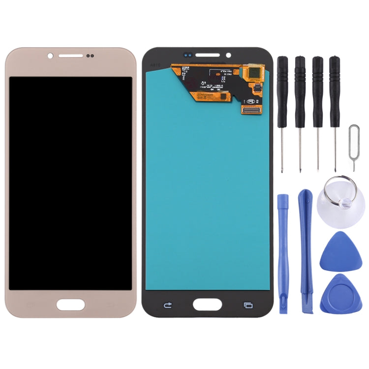 หน้าจอ LCD วัสดุ OLED และชุดประกอบ Digitizer สำหรับ Samsung Galaxy A8 (2016) / SM-A810, For Samsung Galaxy A8 (2016)(OLED Material)
