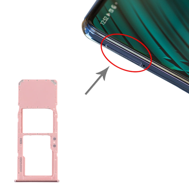 สำหรับ Samsung Galaxy A51 ถาดซิมการ์ด + ถาดการ์ด Micro SD, For Samsung Galaxy A51(Single SIM)