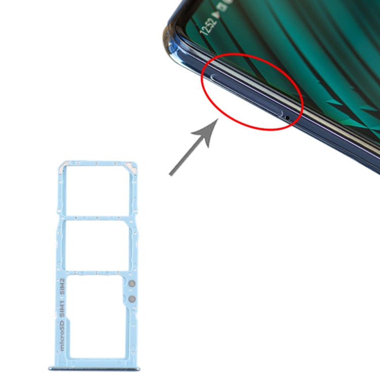 สำหรับ Samsung Galaxy A51 / A515 ถาดซิมการ์ด + ถาดซิมการ์ด + ถาดการ์ด Micro SD, For Samsung Galaxy A51(Double), For Samsung Galaxy A51(Double SIM)