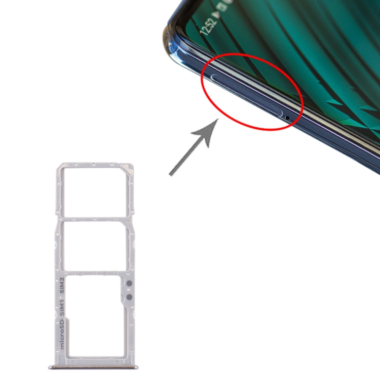 สำหรับ Samsung Galaxy A51 / A515 ถาดซิมการ์ด + ถาดซิมการ์ด + ถาดการ์ด Micro SD, For Samsung Galaxy A51(Double), For Samsung Galaxy A51(Double SIM)