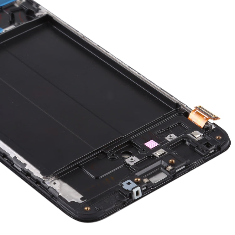 หน้าจอแอลซีดีวัสดุ TFT และชุดประกอบDigitizerพร้อมกรอบสำหรับSamsung Galaxy A70 (ไม่รองรับการระบุลายนิ้วมือ), For Samsung Galaxy A70