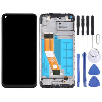 หน้าจอแอลซีดีและชุดประกอบDigitizerพร้อมกรอบสำหรับSamsung Galaxy A11, For Samsung Galaxy A11