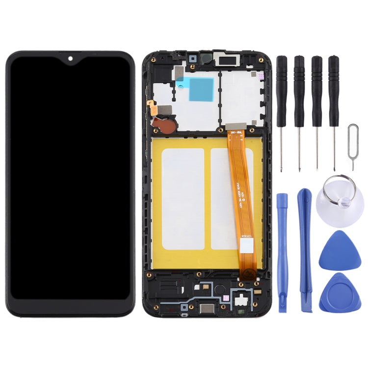 หน้าจอ LCD วัสดุ TFT และชุดประกอบ Digitizer พร้อมกรอบสำหรับ Samsung Galaxy A20e, For Samsung Galaxy A20e(TFT)