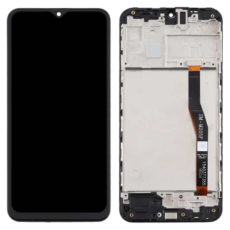 หน้าจอ LCD วัสดุ TFT และชุดประกอบ Digitizer พร้อมกรอบสำหรับ Samsung Galaxy M20, For Samsung Galaxy M20(TFT)
