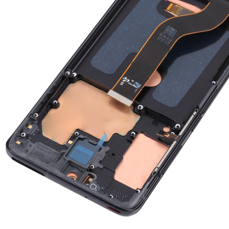 หน้าจอ LCD ต้นฉบับและชุดประกอบDigitizerพร้อมกรอบสำหรับSamsung Galaxy S20 + 5G SM-G986B/G985, For Samsung Galaxy S20+ 5G, For Samsung Galaxy S20+ 5G(Dark Blue)