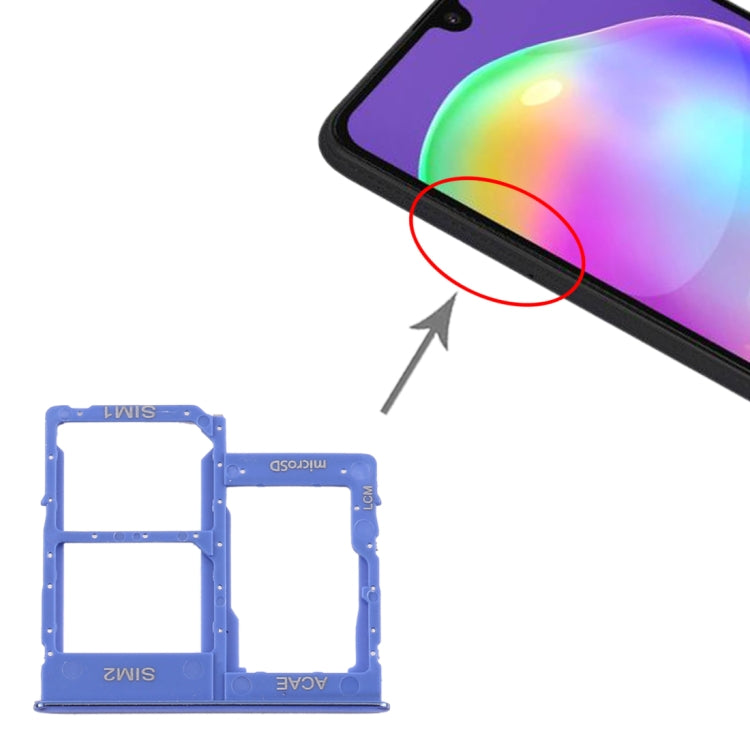 สำหรับ Samsung Galaxy A315/A31 ถาดซิมการ์ด + ถาดซิมการ์ด + ถาดการ์ด Micro SD, For Samsung Galaxy A31(Double Card)