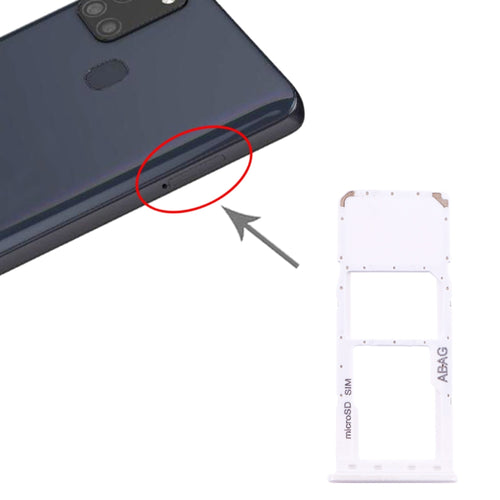 สำหรับ Samsung Galaxy A21s ถาดซิมการ์ด + ถาดการ์ด Micro SD, For Samsung Galaxy A21s(Single), For Samsung Galaxy A21s(Single Card )