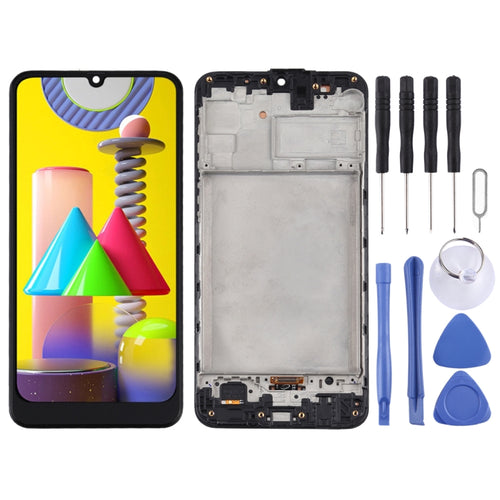 หน้าจอ LCD วัสดุ TFT และชุดประกอบ Digitizer พร้อมกรอบสำหรับ Samsung Galaxy M31 / Galaxy M31 Prime, For Samsung Galaxy M31(TFT)