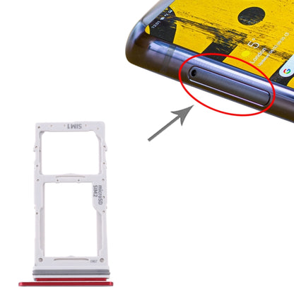 สำหรับ Samsung Galaxy หมายเหตุ 10 Lite SM-N770 ถาดซิมการ์ด + ถาดซิมการ์ด/ถาดการ์ด Micro SD, For Samsung Galaxy Note 10 Lite(dual card)