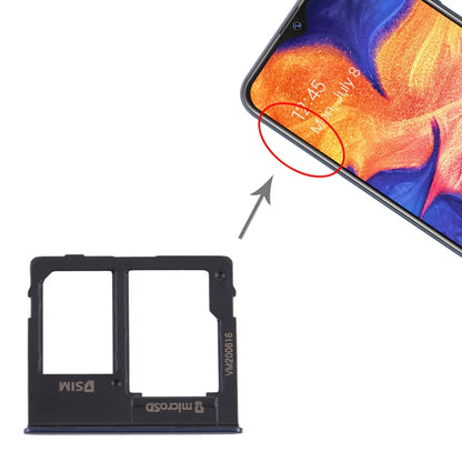 สำหรับ Samsung Galaxy A10e ถาดซิมการ์ด + ถาดการ์ด Micro SD, For Samsung Galaxy A10e