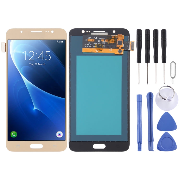 หน้าจอแอลซีดีวัสดุ TFT และชุดประกอบ Digitizer สำหรับ Galaxy J7 (2016) / On 8, J710F / J710FN / J710M / J710MN / J7108, For Samsung Galaxy J7 (2016),TFT, For Galaxy J7 (2016),TFT Material