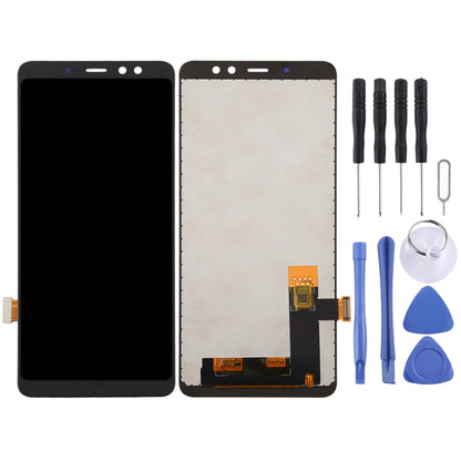 หน้าจอ LCD incell และชุดประกอบ Digitizer (ครึ่งหน้าจอ) สำหรับ Galaxy A8 + (2018) A730F, A730F/DS, For Samsung Galaxy A8+ (2018) (incell),Half Screen