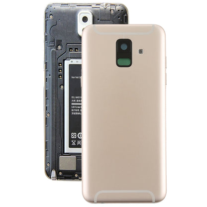 สำหรับ Galaxy A6 (2018) / A600F ฝาหลังพร้อมปุ่มด้านข้างและเลนส์กล้อง, For Galaxy A6 (2018)