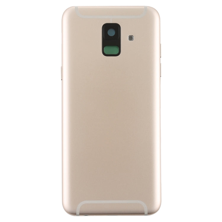 สำหรับ Galaxy A6 (2018) / A600F ฝาหลังพร้อมปุ่มด้านข้างและเลนส์กล้อง, For Galaxy A6 (2018)
