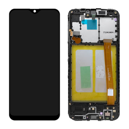 หน้าจอแอลซีดีต้นฉบับและชุดประกอบDigitizerพร้อมกรอบสำหรับSamsung Galaxy A20e SM-A202, For Samsung Galaxy A20e (Original)