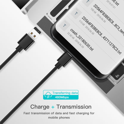 อลูมิเนียมอัลลอยด์ขนาดเล็ก USB-C / Type-C ชายกับตัวเชื่อมต่ออะแดปเตอร์ OTG หญิง USB