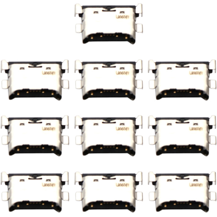 สำหรับ Samsung Galaxy A20e SM-A202 10 ชิ้นขั้วต่อพอร์ตชาร์จ, For Samsung Galaxy A20e