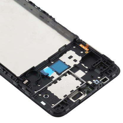 สำหรับ Samsung Galaxy A12 ด้านหน้าที่อยู่อาศัย LCD กรอบแผ่น, For Samsung Galaxy A12
