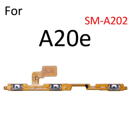 สำหรับ Samsung Galaxy A20e SM-A202 ปุ่มเปิดปิดและปุ่มปรับระดับเสียง Flex Cable, For Samsung Galaxy A20e