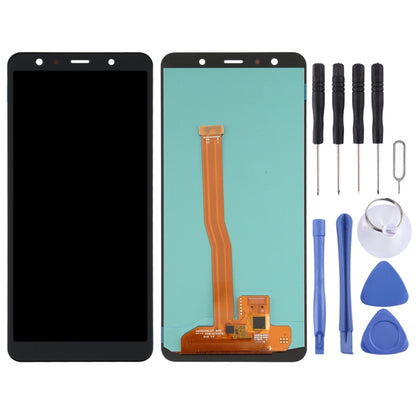 หน้าจอ LCD วัสดุ OLED และชุดประกอบ Digitizer สำหรับ Samsung Galaxy A7 (2018) SM-A750, For Samsung Galaxy A7 (2018) (OLED Material)