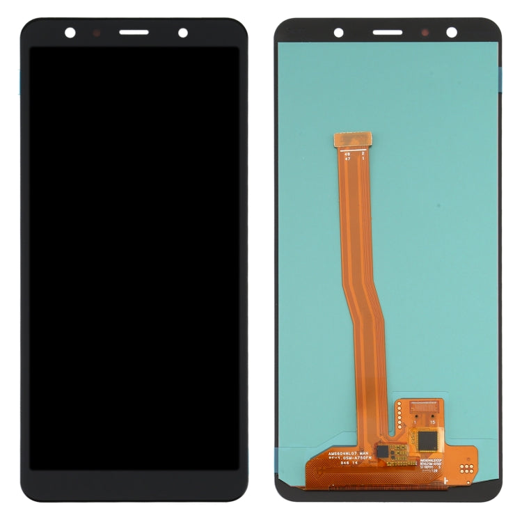 หน้าจอ LCD วัสดุ OLED และชุดประกอบ Digitizer สำหรับ Samsung Galaxy A7 (2018) SM-A750, For Samsung Galaxy A7 (2018) (OLED Material)