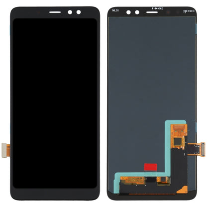 หน้าจอ LCD วัสดุ OLED และชุดประกอบ Digitizer สำหรับ Samsung Galaxy A8 + (2018) SM-A730, For Samsung Galaxy A8+ (2018) (OLED Material)