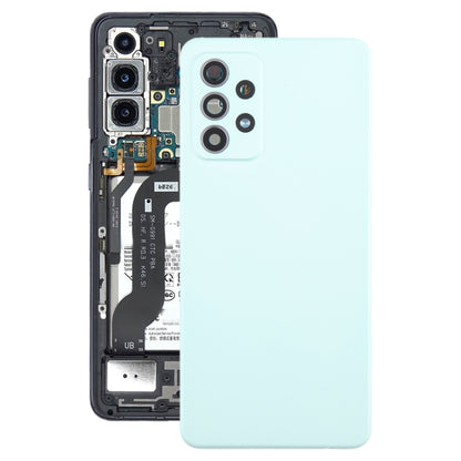 สำหรับ Samsung Galaxy A52 5G/4G ฝาหลังแบตเตอรี่พร้อมฝาครอบเลนส์กล้อง, For Samsung Galaxy A52 5G / A52 4G, For Samsung Galaxy A52 5G / A52 4G(with Camera Lens Frame)