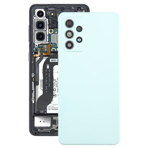 สำหรับ Samsung Galaxy A52 5G/4G ฝาหลังแบตเตอรี่พร้อมฝาครอบเลนส์กล้อง, For Samsung Galaxy A52 5G / A52 4G, For Samsung Galaxy A52 5G / A52 4G(with Camera Lens Frame)
