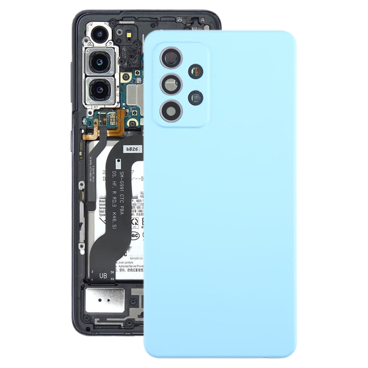 สำหรับ Samsung Galaxy A52 5G/4G ฝาหลังแบตเตอรี่พร้อมฝาครอบเลนส์กล้อง, For Samsung Galaxy A52 5G / A52 4G, For Samsung Galaxy A52 5G / A52 4G(with Camera Lens Frame)