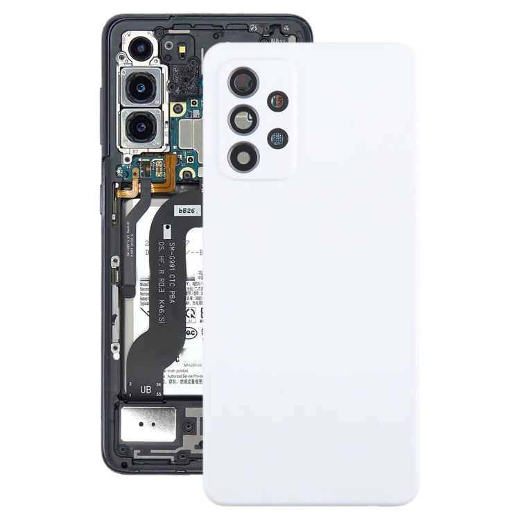 สำหรับ Samsung Galaxy A52 5G/4G ฝาหลังแบตเตอรี่พร้อมฝาครอบเลนส์กล้อง, For Samsung Galaxy A52 5G / A52 4G, For Samsung Galaxy A52 5G / A52 4G(with Camera Lens Frame)