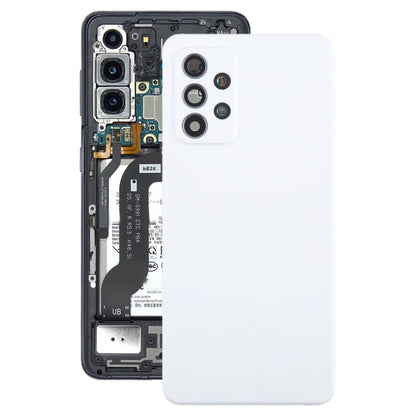 สำหรับ Samsung Galaxy A52 5G/4G ฝาหลังแบตเตอรี่พร้อมฝาครอบเลนส์กล้อง, For Samsung Galaxy A52 5G / A52 4G, For Samsung Galaxy A52 5G / A52 4G(with Camera Lens Frame)