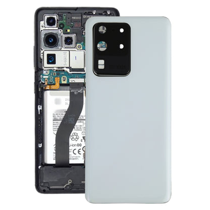 สำหรับฝาหลังแบตเตอรี่ Samsung Galaxy S20 Ultra พร้อมฝาครอบเลนส์กล้อง, For Samsung Galaxy S20 Ultra(with Camera Cover)
