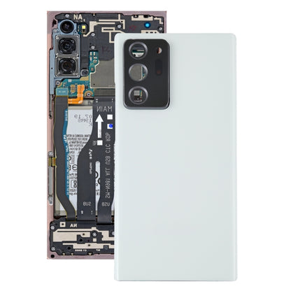 สำหรับ Samsung Galaxy Note20 Ultra ฝาหลังแบตเตอรี่พร้อมฝาครอบเลนส์กล้อง, For Samsung Galaxy Note20 Ultra(with Camera Cover)