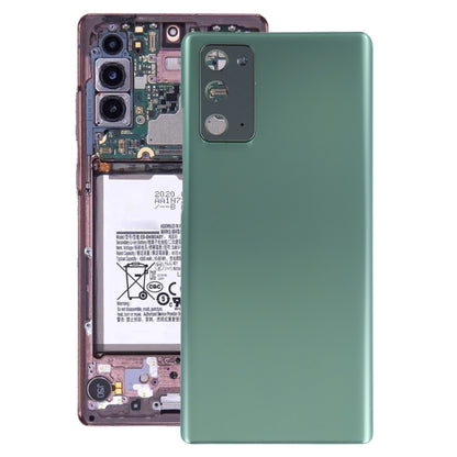 สำหรับ Samsung Galaxy Note20 ฝาหลังแบตเตอรี่พร้อมฝาครอบเลนส์กล้อง, For Samsung Galaxy Note20(with Camera Cover)