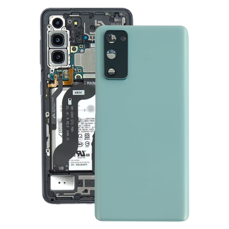 สำหรับ Samsung Galaxy S20 FE ฝาหลังแบตเตอรี่พร้อมฝาครอบเลนส์กล้อง, For Samsung Galaxy S20 FE(with Camera Cover)