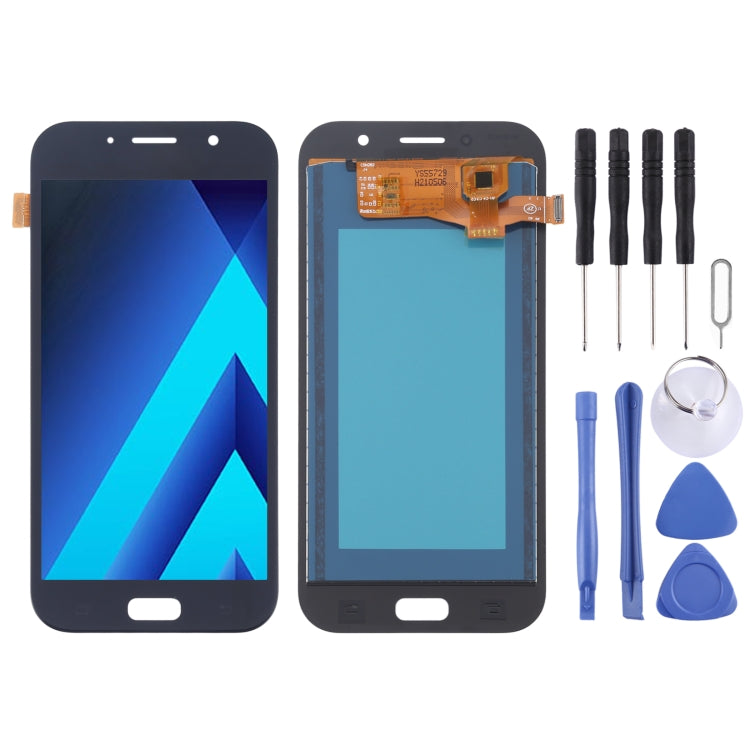 หน้าจอแอลซีดีและชุดประกอบDigitizer (วัสดุTFT) สำหรับGalaxy A7 (2017), A720FA, A720F/DS, For Samsung Galaxy A7 (2017) TFT, For Galaxy A7 (2017) /A720FA
