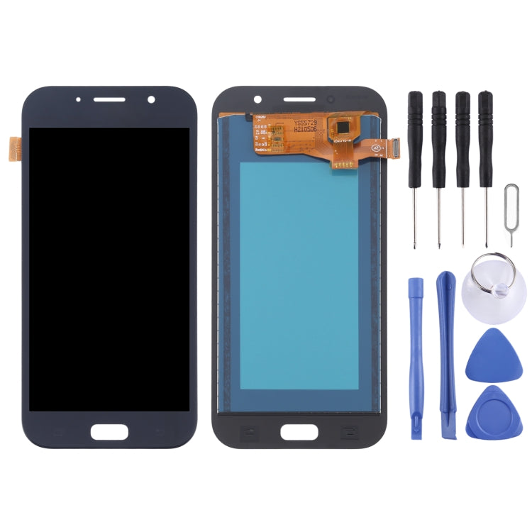หน้าจอแอลซีดีและชุดประกอบDigitizer (วัสดุTFT) สำหรับGalaxy A7 (2017), A720FA, A720F/DS, For Samsung Galaxy A7 (2017) TFT, For Galaxy A7 (2017) /A720FA