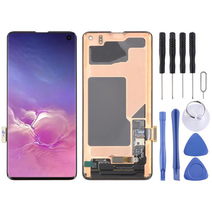 หน้าจอแอลซีดีและชุดประกอบDigitizerสำหรับGalaxy S10 4G, For Samsung Galaxy S10 4G