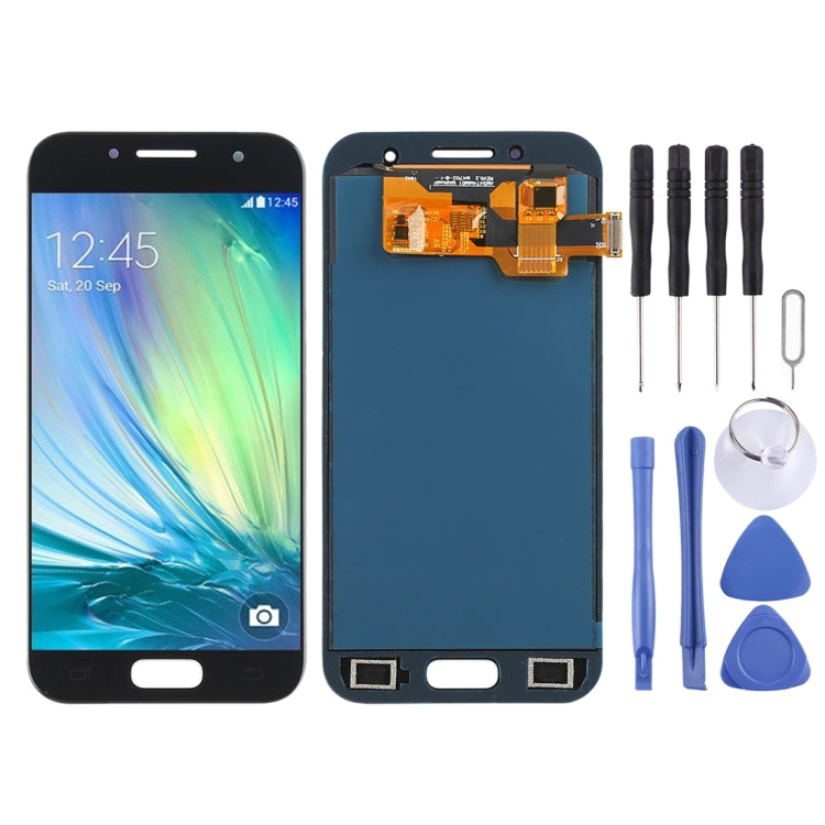 หน้าจอแอลซีดีและชุดประกอบDigitizer (วัสดุTFT) สำหรับGalaxy A3 (2017), A320FL, A320F, A320F/DS, A320Y/DS, A320Y, For Galaxy A3 (2017) TFT, For Samsung Galaxy A3 (2017) TFT