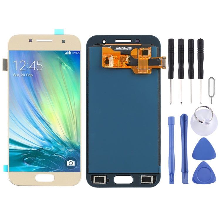 หน้าจอแอลซีดีและชุดประกอบDigitizer (วัสดุTFT) สำหรับGalaxy A3 (2017), A320FL, A320F, A320F/DS, A320Y/DS, A320Y, For Galaxy A3 (2017) TFT, For Samsung Galaxy A3 (2017) TFT