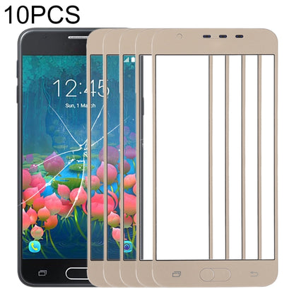 สำหรับ Samsung Galaxy J5 Prime, On5 (2016), G570F/DS, G570Y 10 ชิ้นหน้าจอด้านหน้ากระจกเลนส์ด้านนอก, For Samsung Galaxy J5 Prime