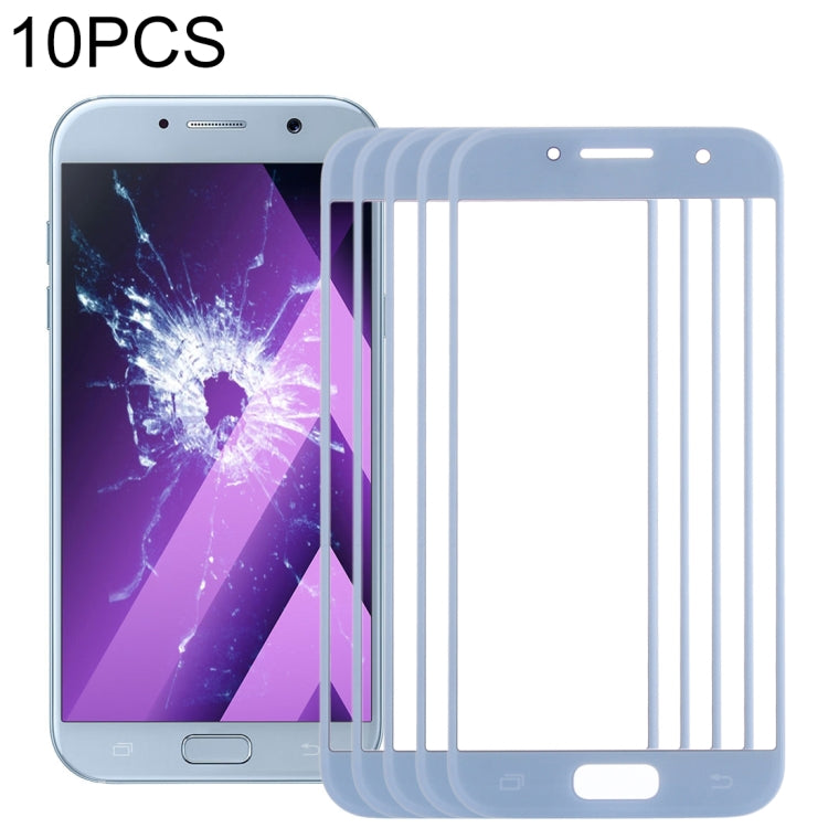 สำหรับ Samsung Galaxy A7 (2017) / A720 10 ชิ้นหน้าจอด้านหน้าเลนส์กระจกด้านนอก, For Samsung Galaxy A7 (2017)