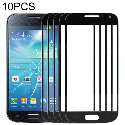 สำหรับ Samsung Galaxy S IV mini/i9190 10 ชิ้นหน้าจอด้านหน้าเลนส์กระจกด้านนอก, For Samsung Galaxy S IV mini