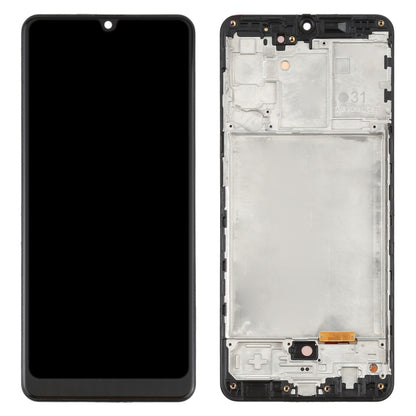 วัสดุ OLED หน้าจอแอลซีดีและชุดประกอบDigitizerพร้อมกรอบสำหรับSamsung Galaxy A31 SM-A315 (6.33 นิ้ว), For Samsung Galaxy A31(6.33 inch)