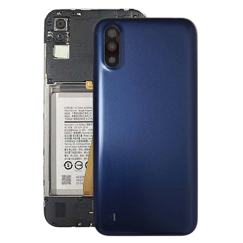 สำหรับ Samsung Galaxy A01 SM-015F ฝาหลังแบตเตอรี่พร้อมเลนส์กล้อง, For Samsung Galaxy A01
