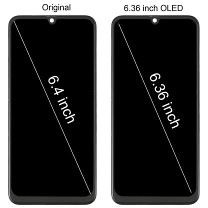 วัสดุOLEDหน้าจอLCDและDigitizer Full Assemblyพร้อมกรอบสำหรับSamsung Galaxy M31 / Galaxy M31 Prime SM-M315, For Samsung Galaxy M31 (6.36 inch OLED)