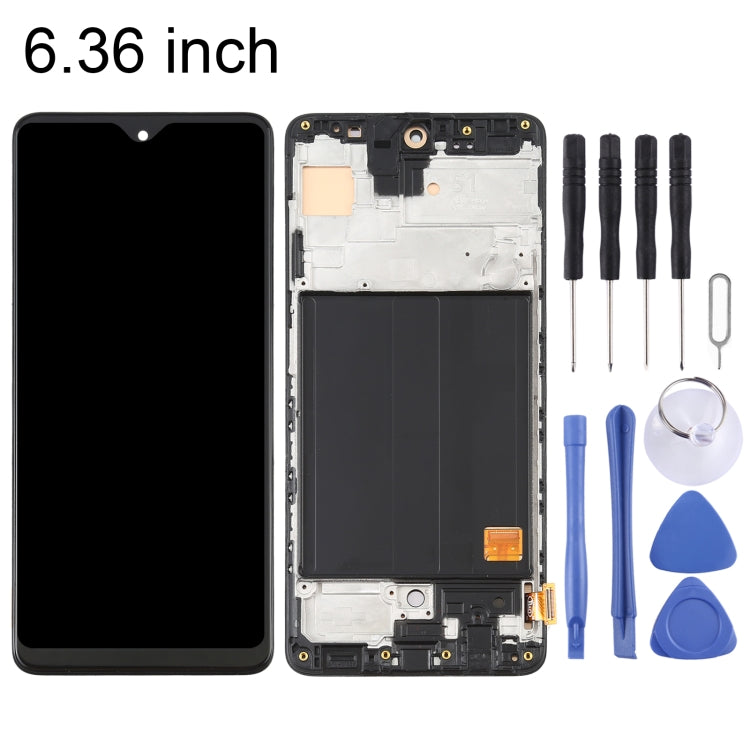 วัสดุ OLED หน้าจอแอลซีดีและชุดประกอบDigitizerพร้อมกรอบสำหรับSamsung Galaxy A51 4G SM-A515(6.36 นิ้ว), For Samsung Galaxy A51 4G (OLED)